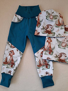 Detské oblečenie - Softshellové nohavice  (104-110) - 14490915_