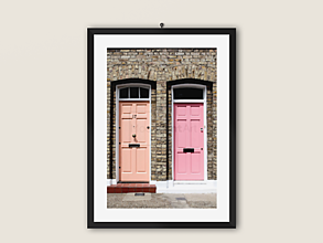 Fotografie - Photo Art| architertúra - ružové dvere - 14493432_