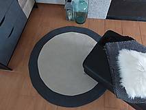Úžitkový textil - Háčkovaný koberec - 14497126_