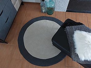 Úžitkový textil - Háčkovaný koberec - 14497126_