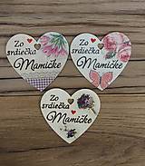 Magnetky - Srdce mamine - 14495101_