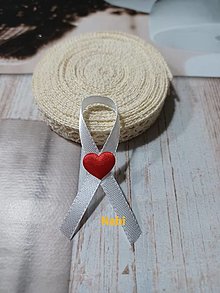 Svadobné pierka - Pierko s červeným srdcom - 14498683_