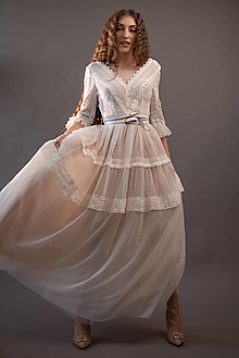 Šaty - Boho svadobné šaty - 14499236_
