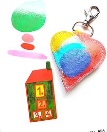 Kľúčenky - Prívesok Srdce - 14499809_