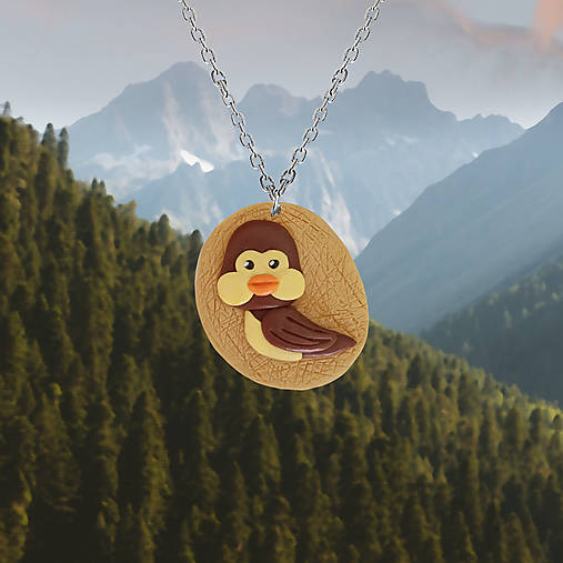 Náhrdelníky - Super vták – prívesok na predaj - 14497933_