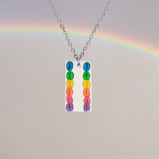 Náhrdelníky - ZĽAVA 35% Sladká cesta optimizmu – prívesok - 14497940_