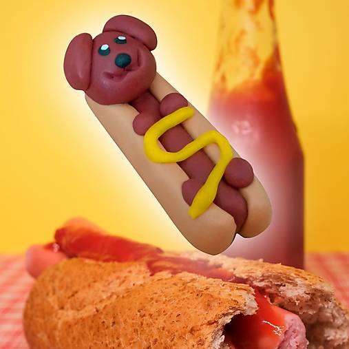 Hračky - HOT DOG figúrka - 14499950_