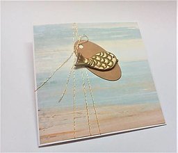 Papiernictvo - Pohľadnica ... zlatá rybka - 14506071_