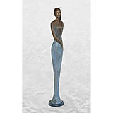 Sochy - Dievča - Voda - bronzová socha - originál - limitovaná edícia - 104 cm - 14505620_