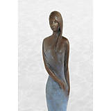 Sochy - Dievča - Voda - bronzová socha - originál - limitovaná edícia - 104 cm - 14505623_