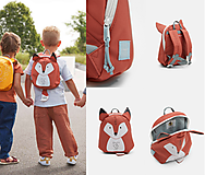 Detské tašky - Detské zvieracie batôžky (Líška "Niekedy sa treba odlíščiť.") - 14507474_