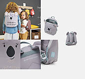 Detské tašky - Detské zvieracie batôžky (Koala "Zablokoala som tých, ktorí šikanujú.") - 14507514_