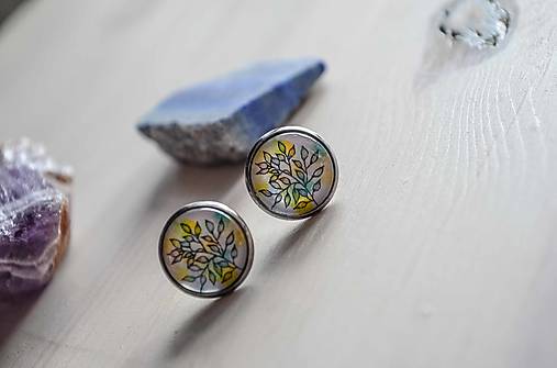 Náušnice - Barevný Svět..... - 14513789_