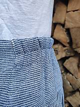 Sukne - Ľanová sukňa na zapínanie (rôzne farby) - 14513538_