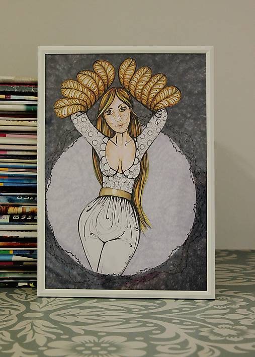 Grafika - Tretia Anjelka /obraz - 14516712_