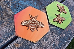 Tabuľky - Tabuľky na úle pre včielky - 14520348_