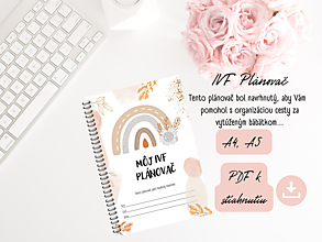 Papiernictvo - Môj IVF plánovač, PDF na stiahnutie - 14522598_