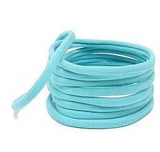 Galantéria - CE103 Nylónová elastická čelenka pre deti (Modrá) - 14526193_