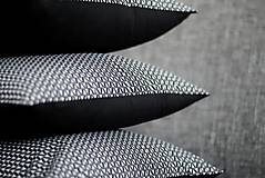  - Dekoračné obliečky - "Black&White - SPIKE"  - 14531585_