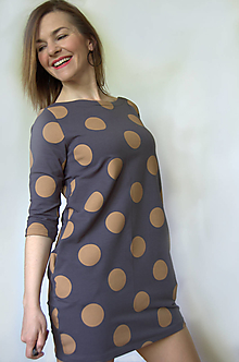 Šaty - Bodkované vreckové šaty Dots - 14533411_