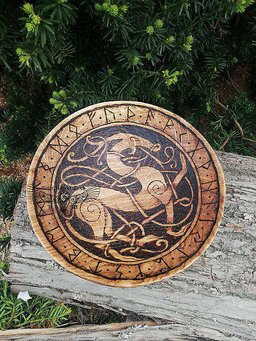 Nádoby - Vikingská miska - Vikingský drak - Viking bowl - 14534207_