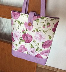 Nákupné tašky - taška fialová - 14537035_