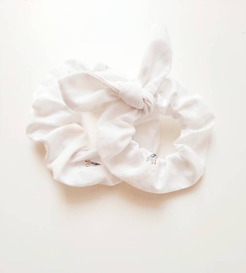 Ozdoby do vlasov - Scrunchies 'mama-dcérka' - 14539433_