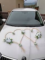 Dekorácie - Srdcia na svadobné auto - 14540833_