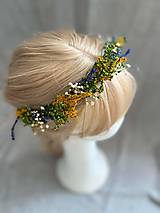 Ozdoby do vlasov - Kvetinový venček "večer vonia levanduľa" - 14543261_