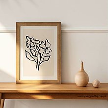 Grafika - Plagát| Matisse| Čierne rastliny 04 - 14545769_
