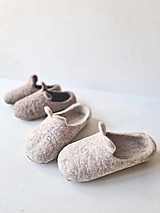 Detské topánky - Vlnené papuče pre deti-zvieratko (21) - 14548316_