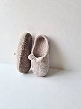 Detské topánky - Vlnené papuče pre deti-zvieratko (21) - 14548321_