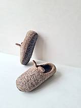 Detské topánky - Vlnené papuče pre deti-zvieratko (21) - 14548373_