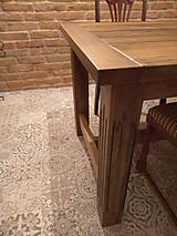 Nábytok - Jedálensky stôl " starý dub 3" - 14547858_