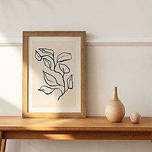 Grafika - Plagát| Matisse| Čierne rastliny 06 - 14547779_