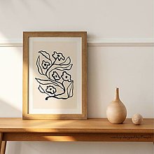 Grafika - Plagát| Matisse| Čierne rastliny 07 - 14547903_