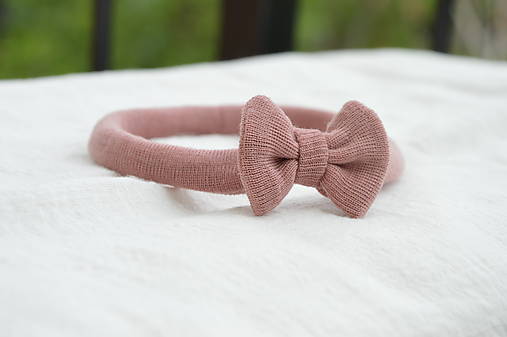 Čiapky, čelenky, klobúky - 100% merino vlna čelenka na fotenie - 14551585_