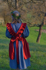 Iné oblečenie - Ľanová zásterka Jo - 14550945_