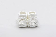 Detské topánky - Biele tenisky BAVLNA - 14554929_