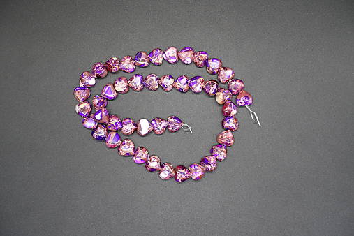  - Regalit srdiečko (oh) 10x10 (Fialová) - 14554758_