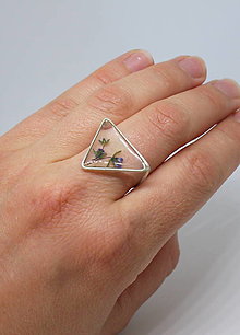 Prstene - Rozkvitnuté strieborné prstene (Strieborný prsteň sen) - 14554674_