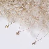 Náhrdelníky - Zlatý náhrdelník s medailónom - 14558138_