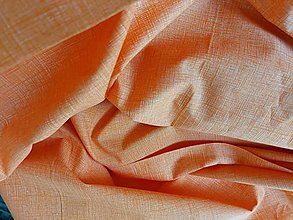 Textil - Bavlnené látky (Pomarančová š.140) - 14557534_