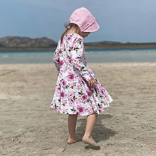 Detské oblečenie - Šaty pink flowers - 14559840_