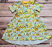 Šaty - pomaranče a citróny 