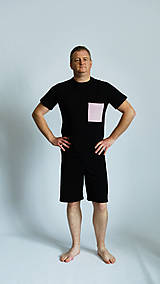 Pánske oblečenie - Pyžamo biobavlna s krátkym rukávom - zoro - 14561720_