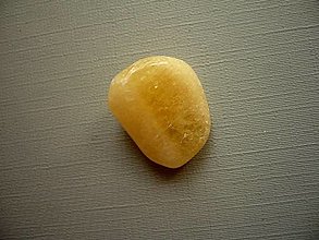 Minerály - Troml. - kalcit oranžový 21 mm, č.1 - 14564796_