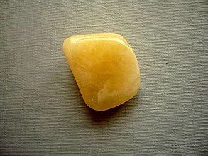 Minerály - Troml. - kalcit oranžový 21 mm, č.20 - 14564835_