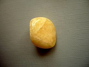 Minerály - Troml. - kalcit oranžový 21 mm, č.25 - 14564847_