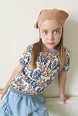 Detské oblečenie - tričko z biobavlny Korály - 14565539_